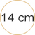 Çanta Klipsi, Metal Gizli Çanta Burs 14cm