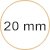 Çanta Çıtçıtı - Bronz 20 mm