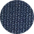 Linen İşlemelik Kumaş - En 160 cm İndigo