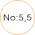 Knitpro Yumuşak Saplı Örgü Tığları No:5,5