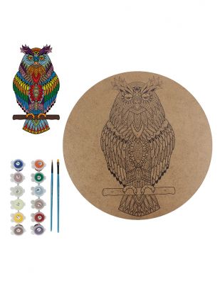 Ahşap Boyama Seti - Mandala - KBSM2T