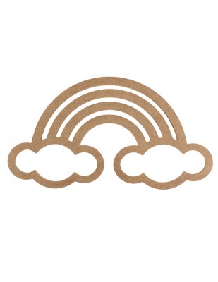  - Ahşap Bulut Figürlü Makrome Kasnağı - KD67T