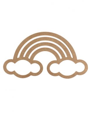 Ahşap Bulut Figürlü Makrome Kasnağı - KD67T