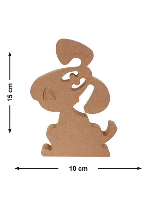  - Ahşap Köpek - Kalınlık 18 mm - KF66T