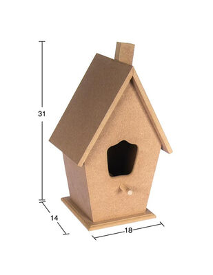 Ahşap Kuş Evi, Kuş Yuvası - KU237