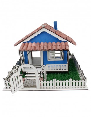 - Ahşap Maket - Tuğla Ev - KCG52T (1)
