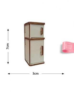 Ahşap Minyatür - Buzdolabı - KMY32T