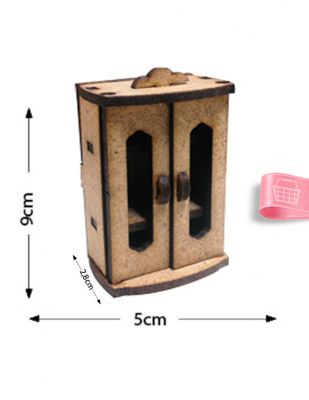 Ahşap Minyatür - Dolap - KMY55T