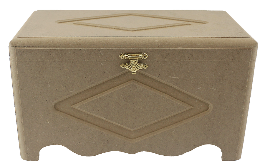 Ahşap Sandık Dekoratif Ayaklı Ahşap Sandık KKU82T KUTU