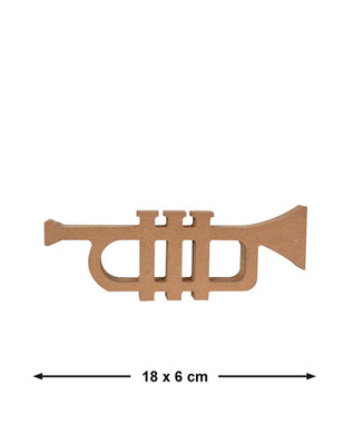  - Ahşap Trompet - Kalınlık 18 mm - KF70T