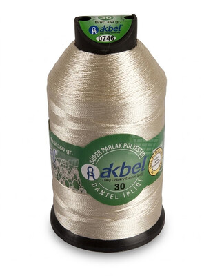 AKBEL - Akbel Dantel İpliği - No:30 - 350gr - Renk 746