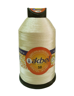 AKBEL - Akbel Dantel İpliği - No:50 - 350gr - Renk 746