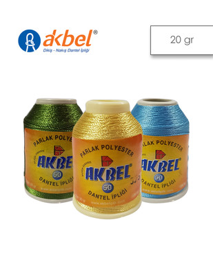 AKBEL - Akbel Dantel, Oya ve Panç İplikleri - 20 Gr