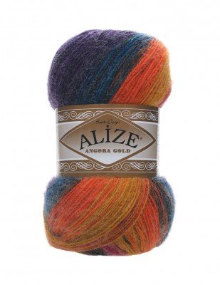 Alize Angora Gold Batik Hand Knitting Yarns - Thumbnail