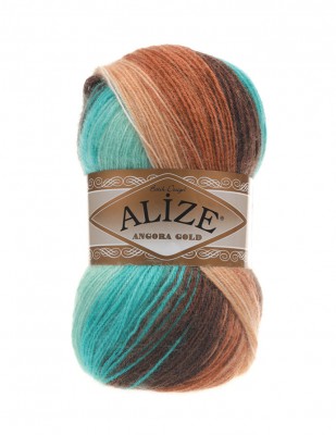 Alize Angora Gold Batik Hand Knitting Yarns - Thumbnail