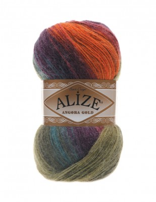 Alize Angora Gold Batik Hand Knitting Yarns - Thumbnail