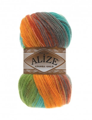 Alize Angora Gold Batik Hand Knitting Yarns - Thumbnail