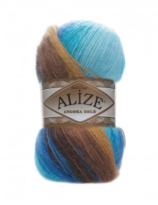 Alize Angora Gold Batik Hand Knitting Yarns - Thumbnail