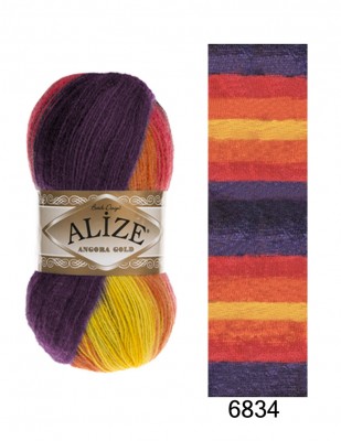 Alize Angora Gold Batik Hand Knitting Yarns - Thumbnail