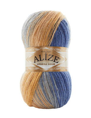 Alize Angora Gold Batik Hand Knitting Yarns - Thumbnail