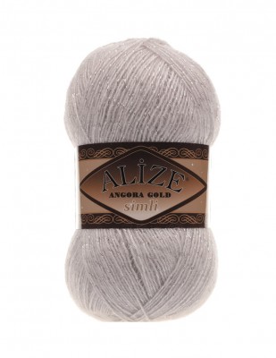 Alize Angora Gold Simli Hand Knitting Yarns - Thumbnail