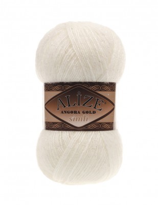 Alize Angora Gold Simli Hand Knitting Yarns - Thumbnail