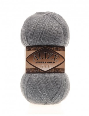 Alize Angora Gold Simli Hand Knitting Yarns - Thumbnail