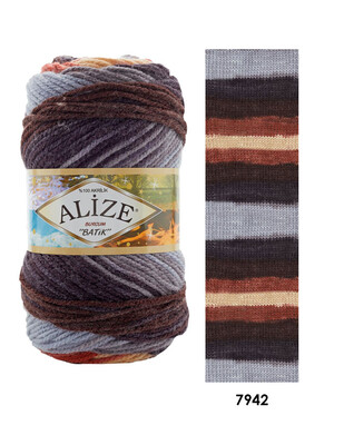 Alize Burcum Batik El Örgü İplikleri - Thumbnail