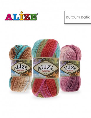 ALİZE - Alize Burcum Batik Hand Knitting Yarns