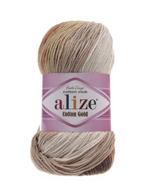 Alize Cotton Gold Batik El Örgü İplikleri