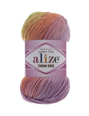 Alize Cotton Gold Batik El Örgü İplikleri