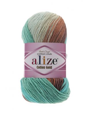 Alize Cotton Gold Batik El Örgü İplikleri