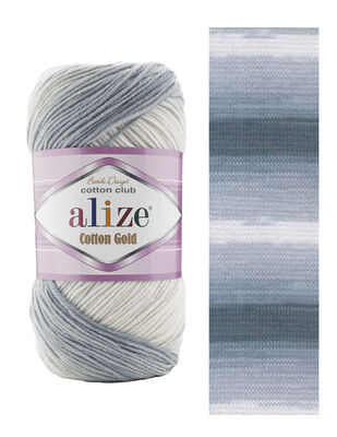 Alize Cotton Gold Batik El Örgü İplikleri