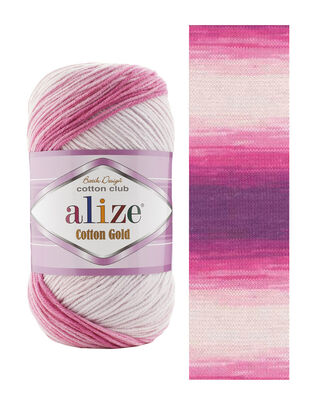 Alize Cotton Gold Batik El Örgü İplikleri