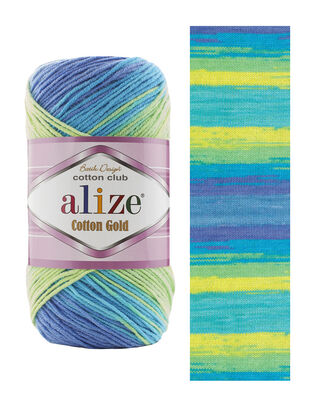 Alize Cotton Gold Batik El Örgü İplikleri