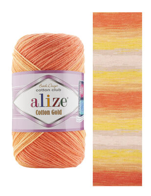 Alize Cotton Gold Batik El Örgü İplikleri