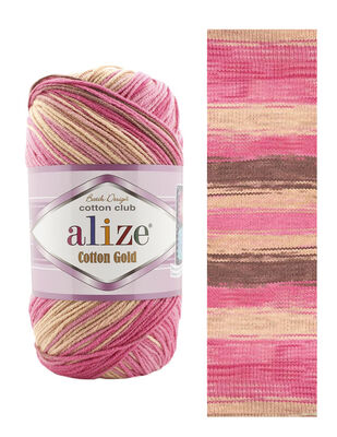 Alize Cotton Gold Batik El Örgü İplikleri