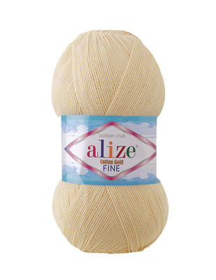 Alize Cotton Gold Fine Baby El Örgü İplikleri - Thumbnail