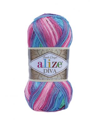 Alize Diva Batik El Örgü İplikleri