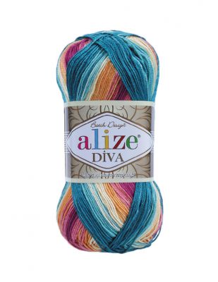 Alize Diva Batik El Örgü İplikleri