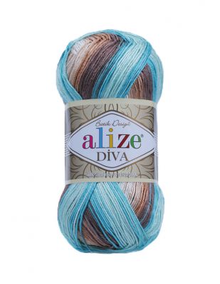 Alize Diva Batik El Örgü İplikleri