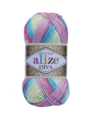 Alize Diva Batik El Örgü İplikleri