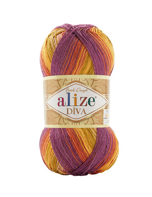 Alize Diva Batik El Örgü İplikleri - Thumbnail