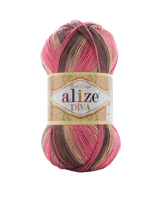 Alize Diva Batik El Örgü İplikleri - Thumbnail