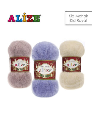 Alize Kid Royal 50 El Örgü İplikleri