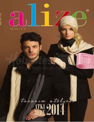 Alize Örgü Dergisi - Atkı / Bere 2014 - Sayı 16