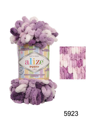 Alize Puffy Color El Örgü İplikleri