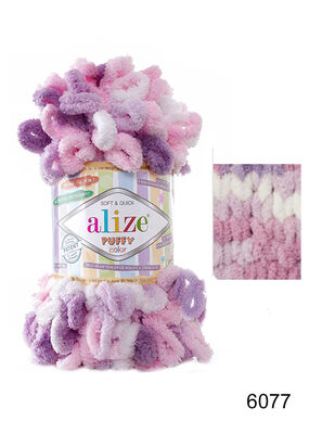 Alize Puffy Color El Örgü İplikleri