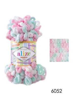 Alize Puffy Color El Örgü İplikleri