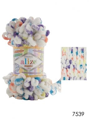 Alize Puffy Color El Örgü İplikleri